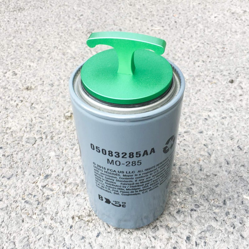 DOCA Aluminum Alloy-Oil Filter Plug Toolï¼ŒOil Filter Plug Cap Off Tool for Dodge Ram 05083285AA MO285 Turbo Diesel 5.9L 6.7L Cummins (Green) â€¦ - Image 3